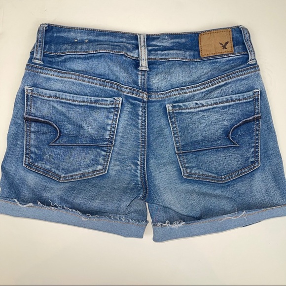 American Eagle Outfitter Midi Stretch Short 0 - Picture 9 of 15